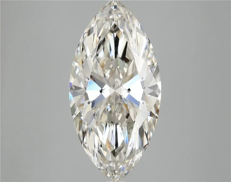 4.02ct Marquise Lab Grown Diamond (Colour H, Clarity VVS2, IGI Certified)