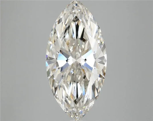 4.02ct Marquise Lab Grown Diamond (Colour H, Clarity VVS2, IGI Certified)