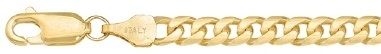 4.2mm Domed Curb Link Chain