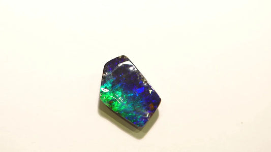 4.30ct Trilliant Natural Opal (Colour Multicolor, Clarity Visibly Included, Cut Cabochon)