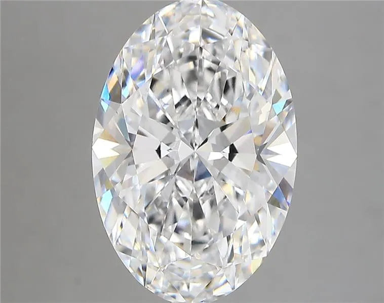 4.52ct Oval Lab Grown Diamond (Colour D, Clarity VVS2, IGI Certified)