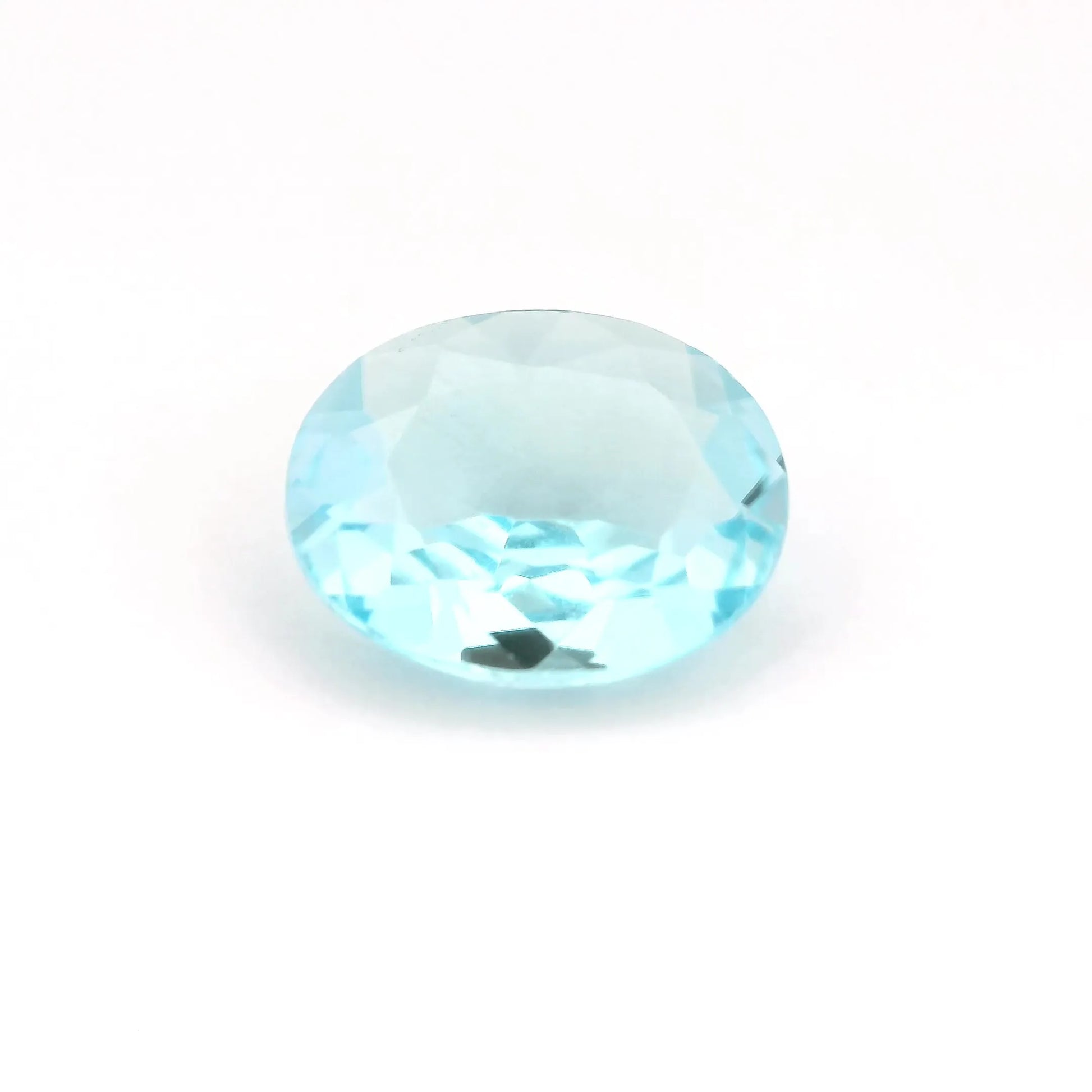 4.53ct Oval Natural Topaz (Colour Blue, Clarity Eye Clean, Cut Faceted)