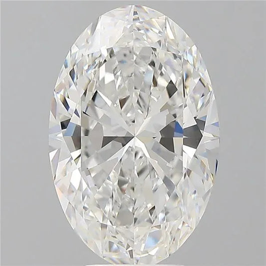 4.55ct Oval Lab Grown Diamond (Colour D, Clarity VVS2, IGI Certified)