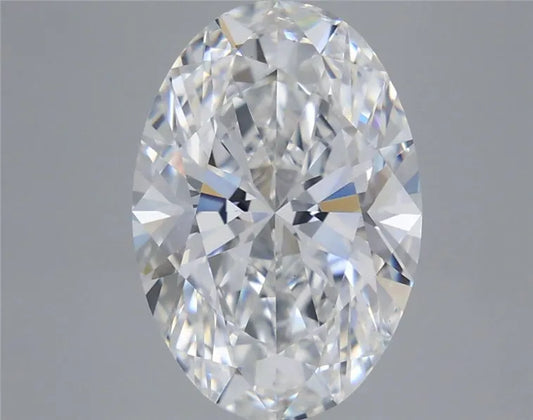 4.90ct Oval Lab Grown Diamond (Colour E, Clarity SI1, IGI Certified)