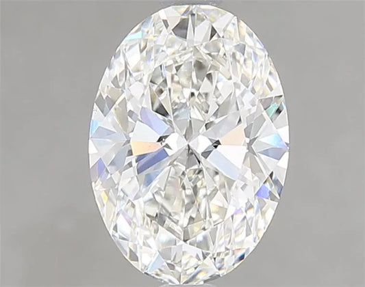 2.10ct Oval Lab Grown Diamond (Colour G, Clarity VS1, IGI Certified)