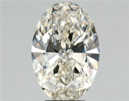 5.02ct Oval Lab Grown Diamond (Colour J, Clarity VS1, IGI Certified)