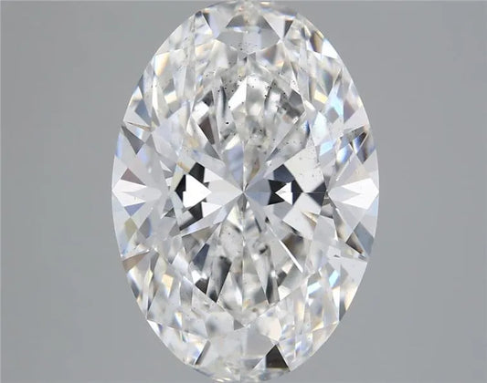 5.07ct Oval Lab Grown Diamond (Colour F, Clarity SI1, IGI Certified)