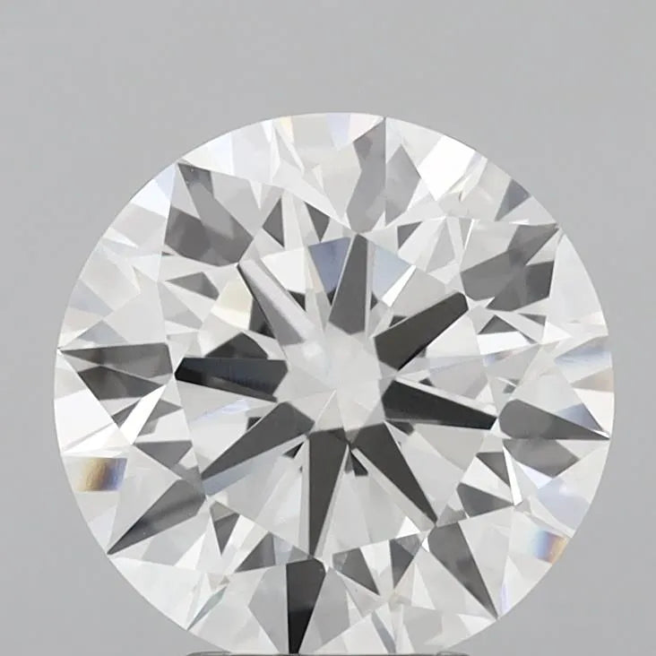 4.07ct Round Lab Grown Diamond (Colour E, Clarity VVS2, Cut ID, IGI Certified)