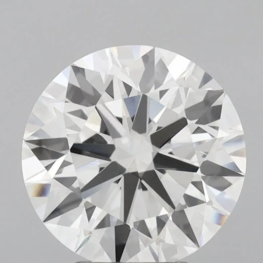 4.07ct Round Lab Grown Diamond (Colour E, Clarity VVS2, Cut ID, IGI Certified)