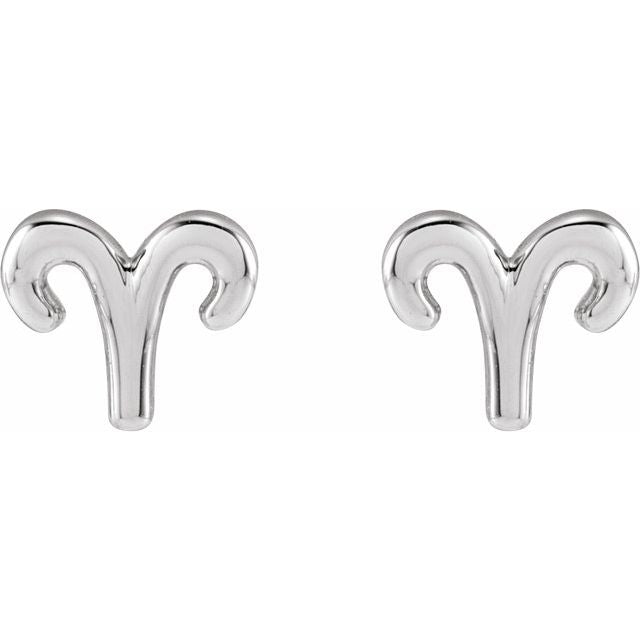 Zodiac Stud Earrings