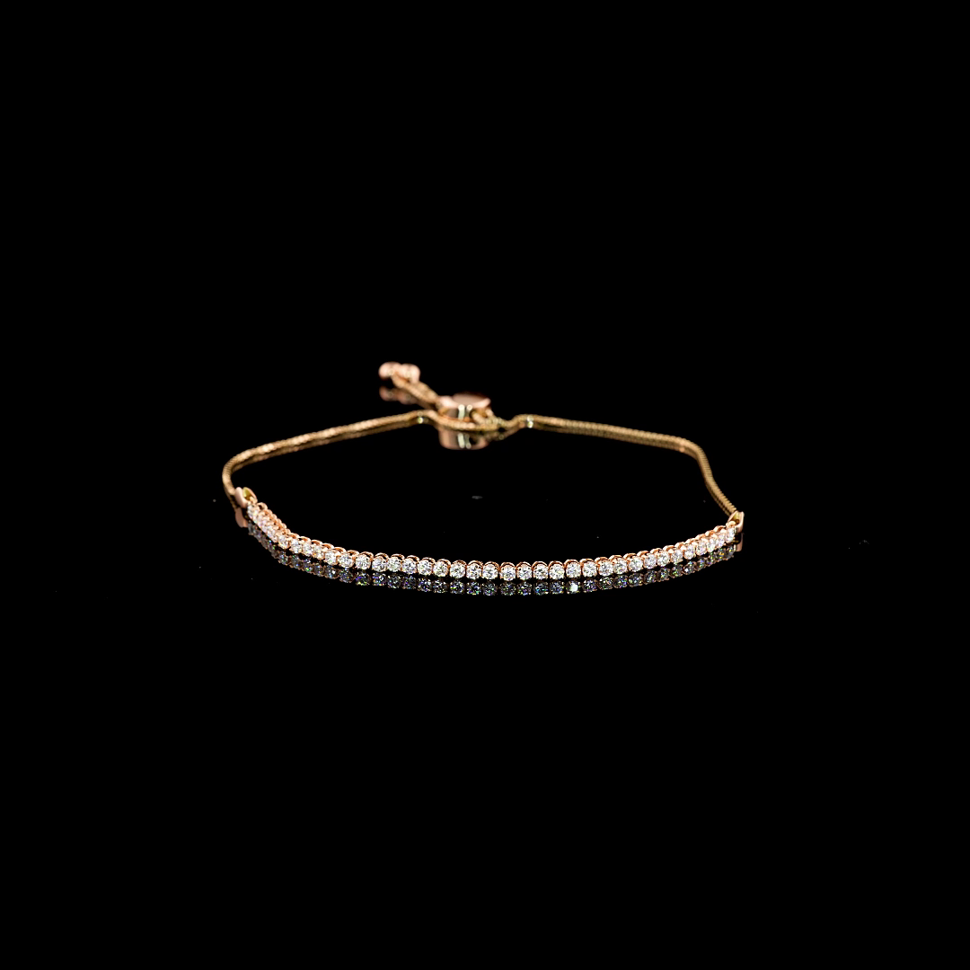 0.98ctw Lab Grown Diamond Bracelet