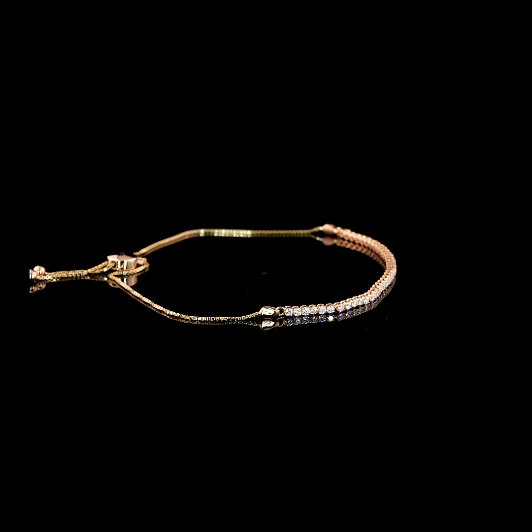 0.98ctw Lab Grown Diamond Bracelet