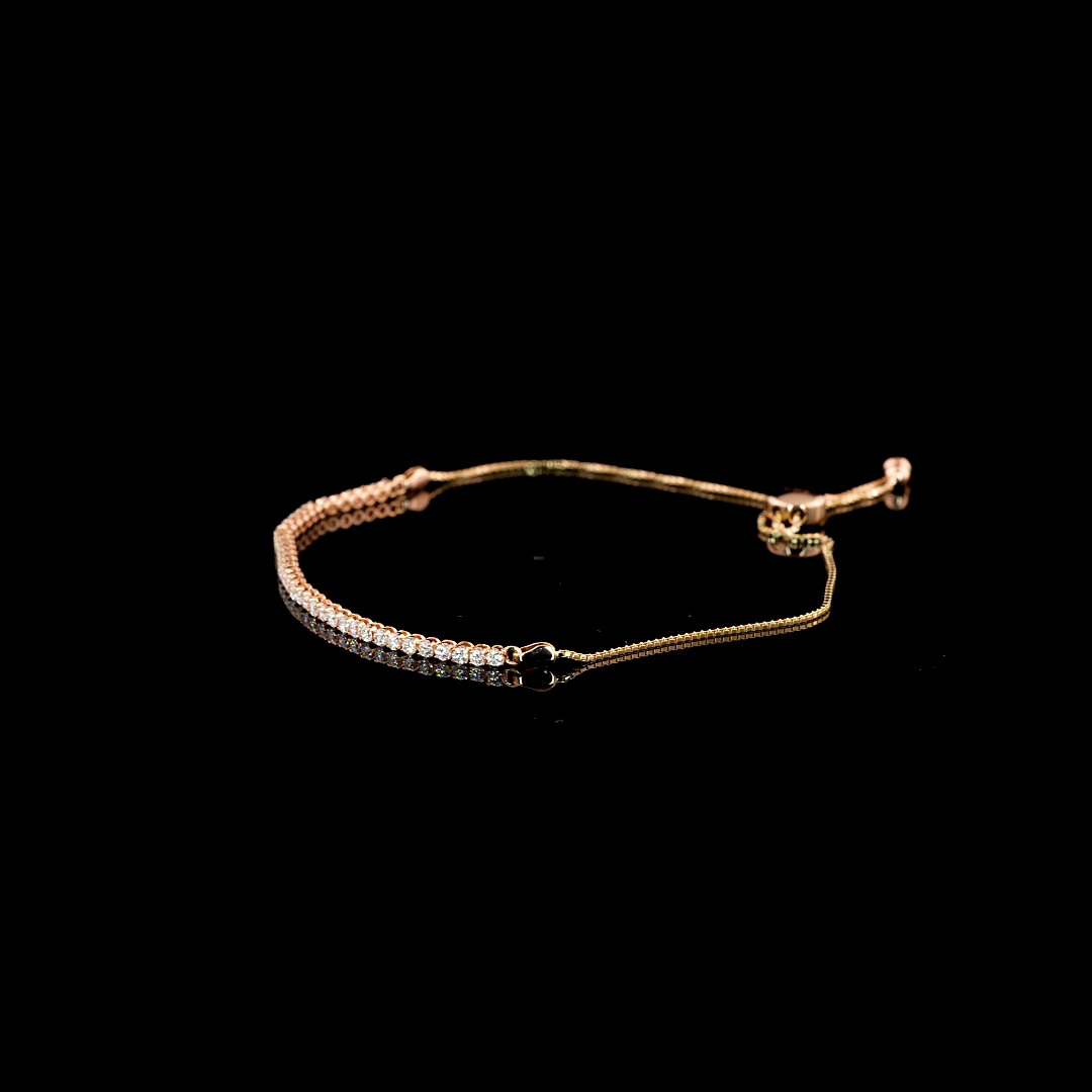 0.98ctw Lab Grown Diamond Bracelet