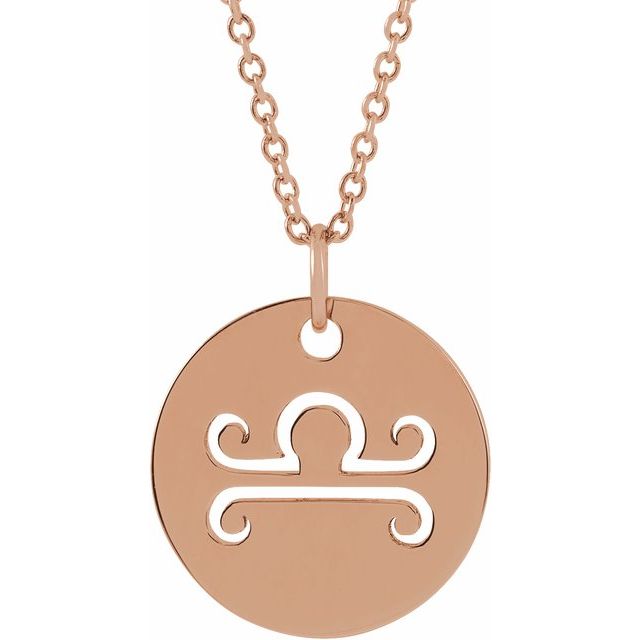 Zodiac Disc Pendant