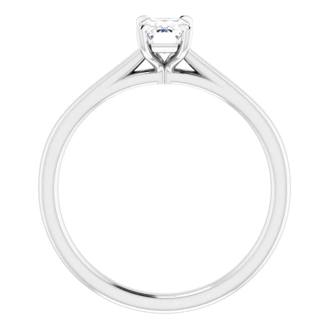 Emerald Solitaire Setting v.2